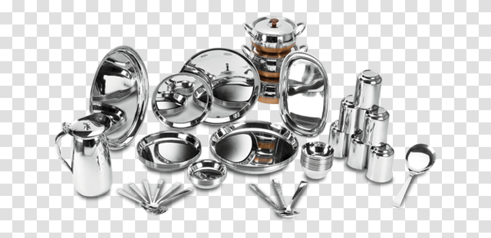 Dinner Set Stainless Steel Dinner Set, Goggles, Accessories, Accessory Transparent Png