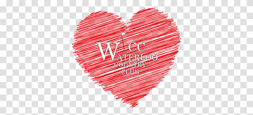 Dinner Wcc - Waterloo Country Club Scribble Heart, Text, Label, Graphics, Coil Transparent Png