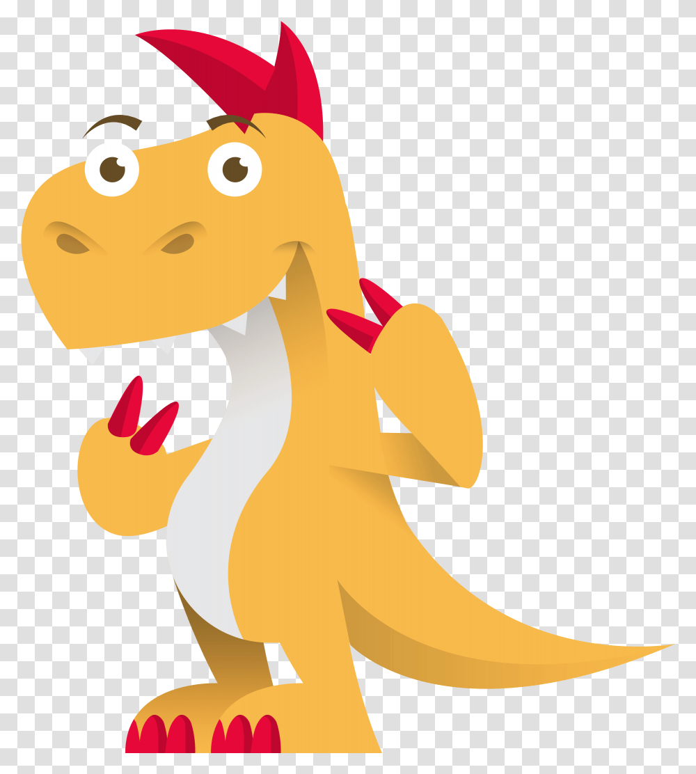 Dino From Saywhat Video Dictionary App Slang Fictional Character, Animal, Reptile, Dragon, Gecko Transparent Png