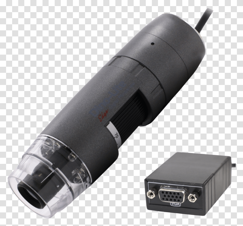 Dino Lite Digital Microscope Svga Telephoto Zoom, Lamp, Flashlight, Adapter Transparent Png