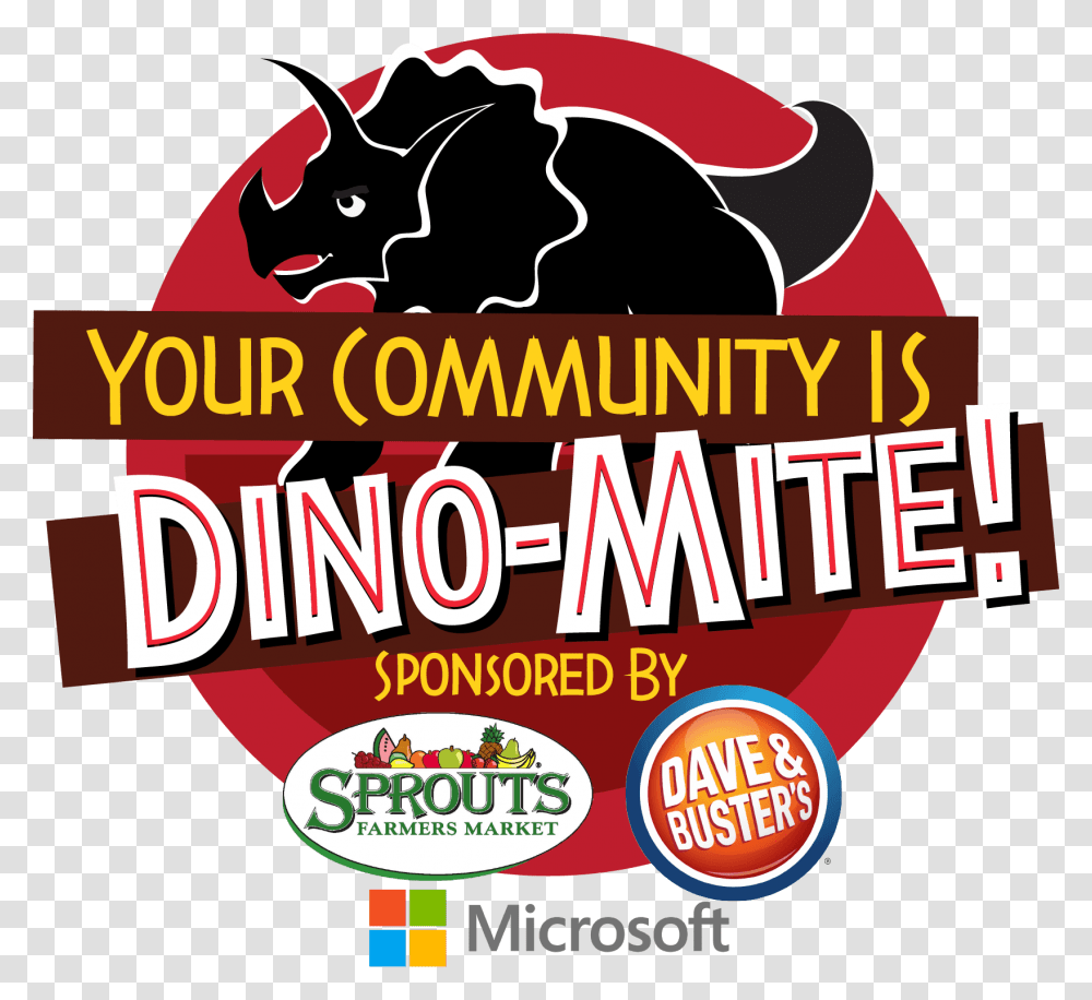 Dino Mite Contest Graphic Sponsored By Sprouts Dave Graphic Design, Advertisement, Poster, Flyer, Paper Transparent Png