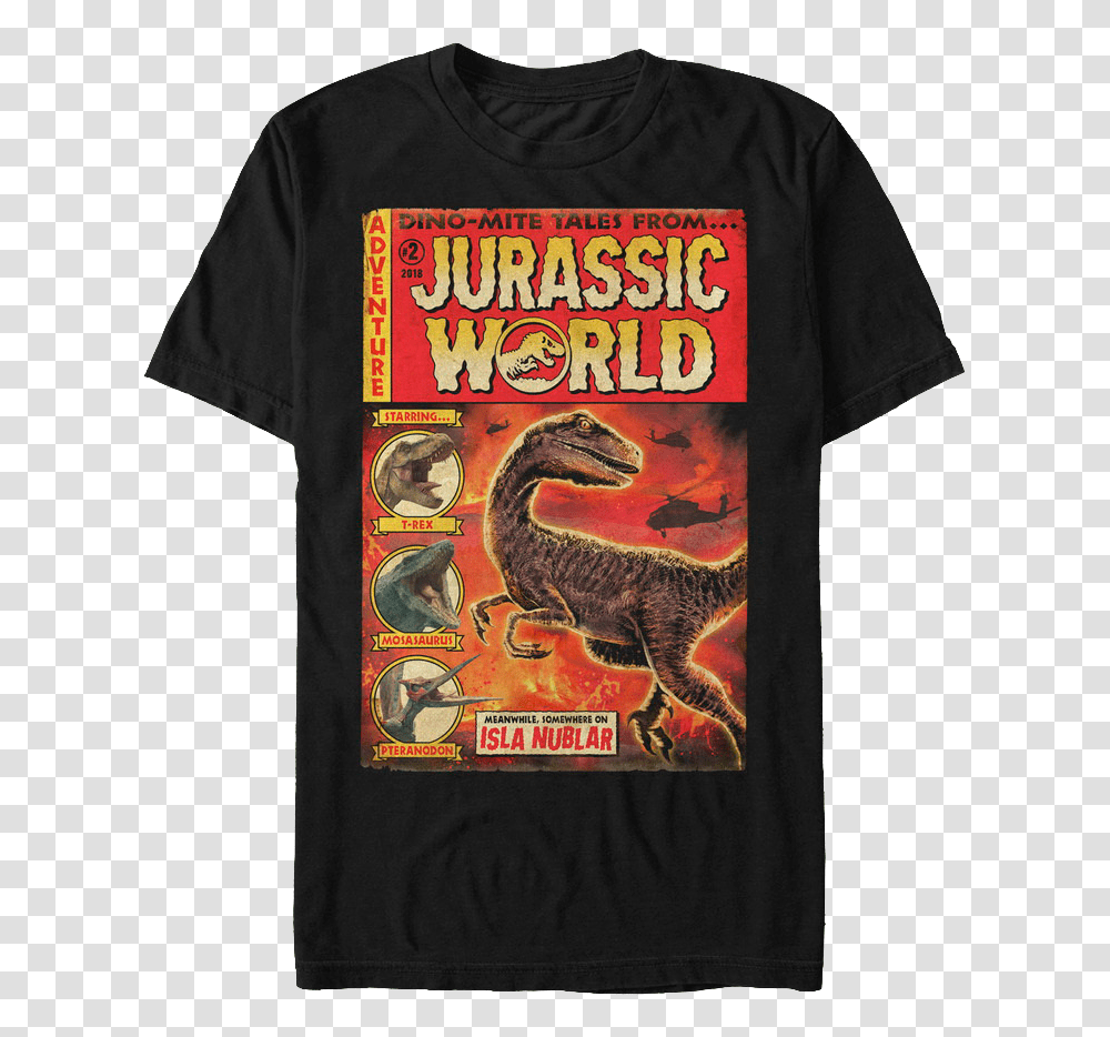 Dino Mite Tales Jurassic World T Shirt Jurassic World Fallen Kingdom T Shirts, Apparel, T-Shirt, Bird Transparent Png
