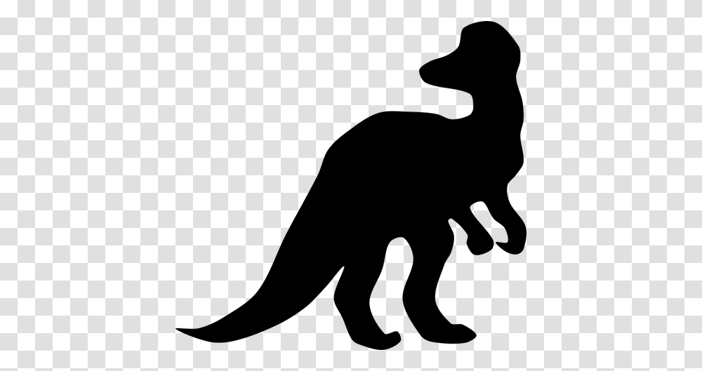 Dino Silhouette, Gray, World Of Warcraft Transparent Png