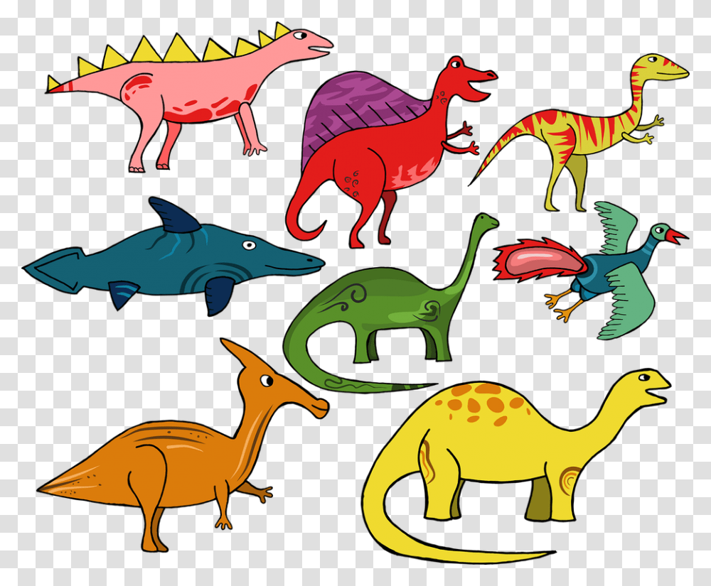 Dinosaur, Animal, Bird, Reptile, Fish Transparent Png