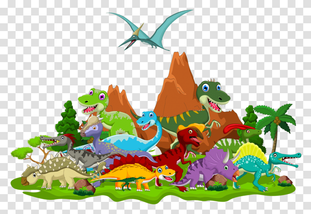Dinosaur Cartoon Background Dinosaur Clipart, Bird, Animal, Dragon Transparent Png