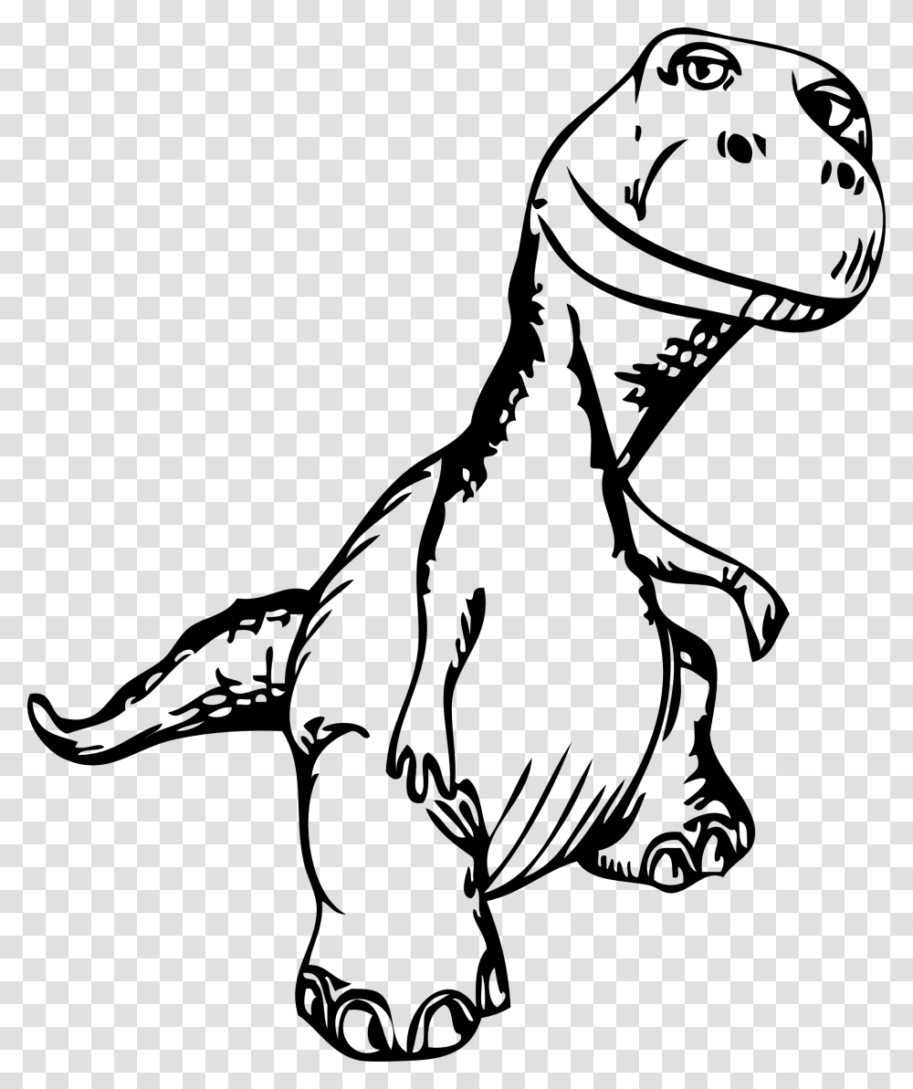 Dinosaur Clip Art, Animal, Reptile, Stencil, Silhouette Transparent Png