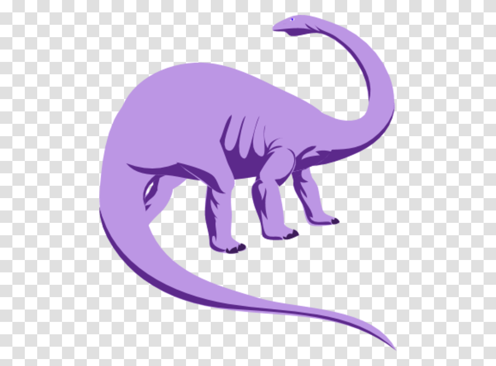 Dinosaur Clip Art Purple Brontosaurus Brown, Animal, Reptile, T-Rex Transparent Png