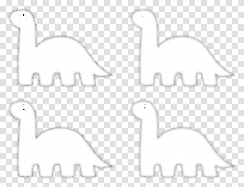 Dinosaur Clipart Black And White Dino Icon White, Animal, Bird, Sink Faucet, Dodo Transparent Png