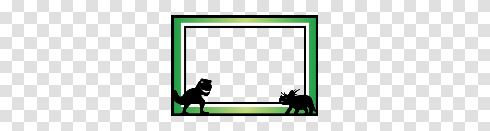 Dinosaur Clipart Frame, Screen, Electronics, Monitor, Room Transparent Png