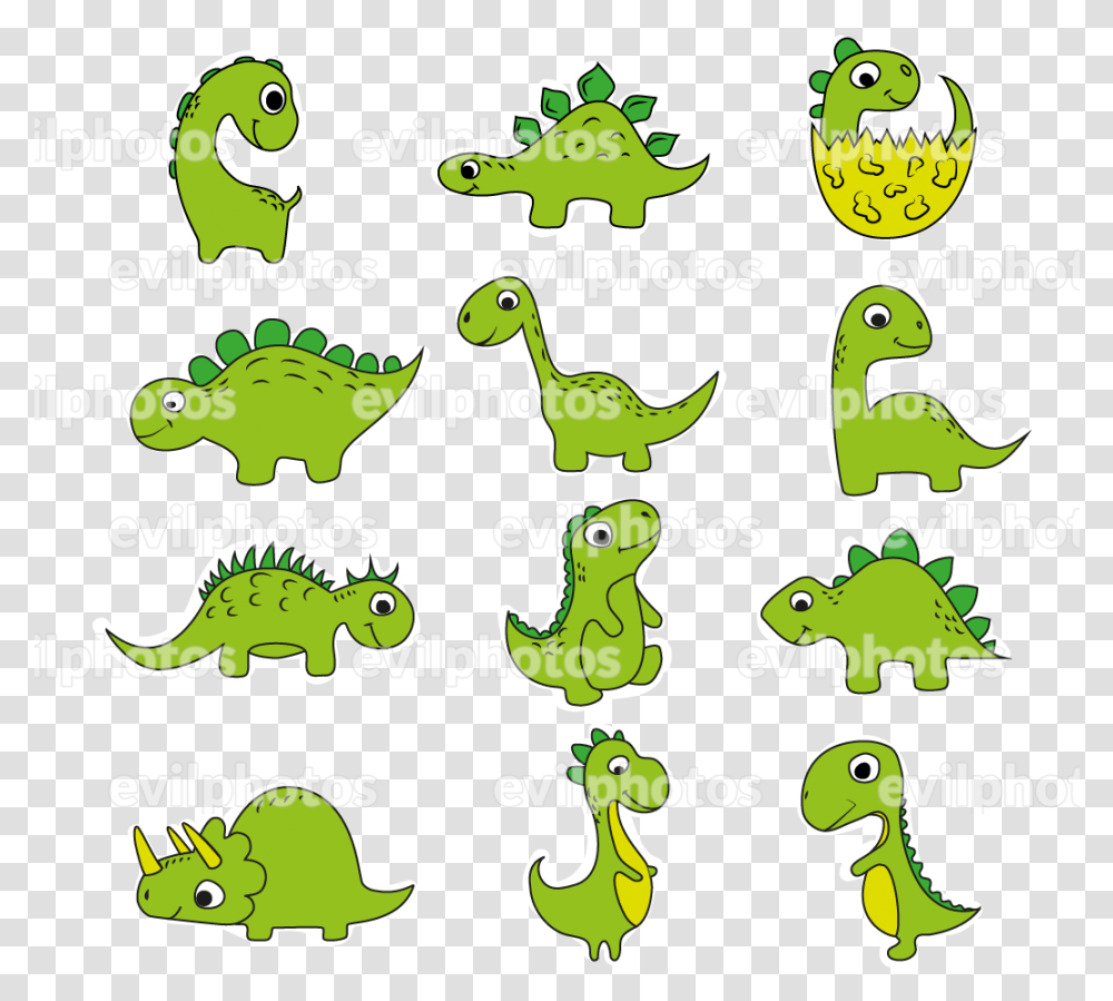 Dinosaur Drawing Vector And Stock Photo, Green, Jigsaw Puzzle, Game Transparent Png