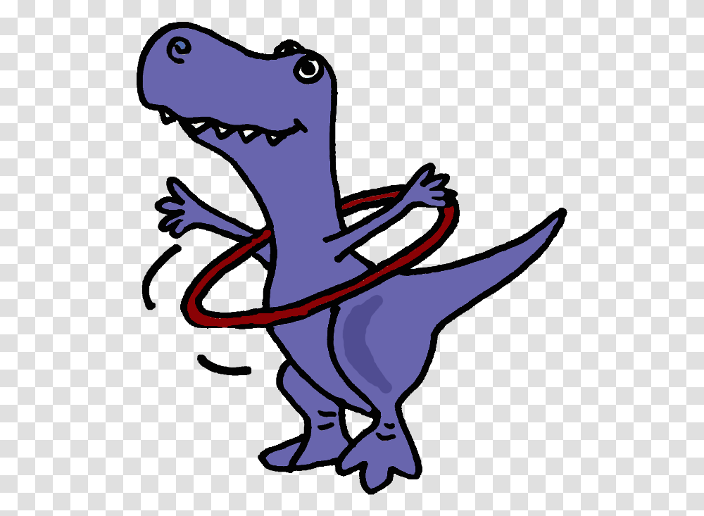 Dinosaur Hula Hoop, Animal, Reptile, Bird, T-Rex Transparent Png