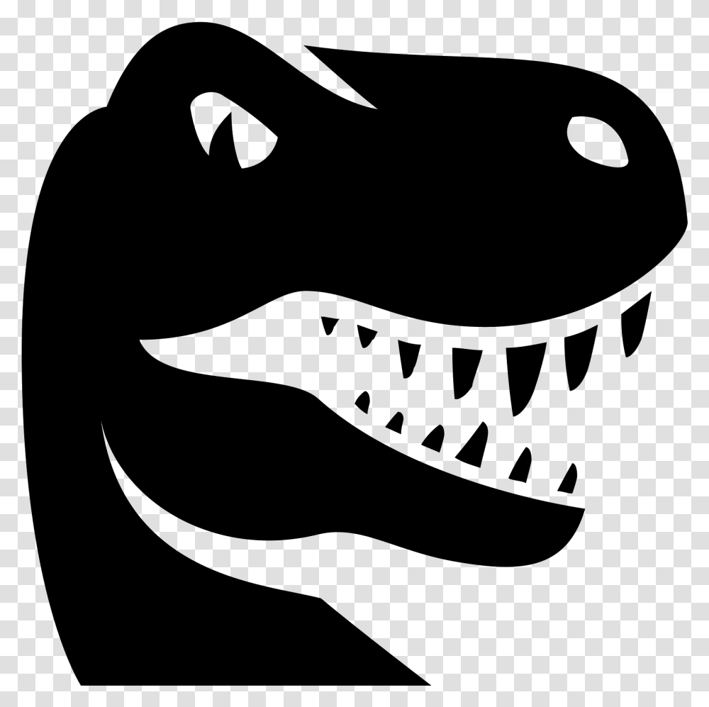 Dinosaur Icon Free Download T Rex Icon, Gray, World Of Warcraft Transparent Png