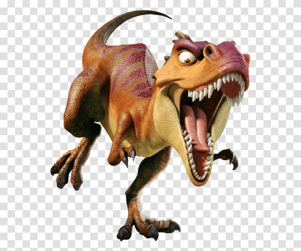 Dinosaur Image Ice Age 3 Dawn Of The Dinosaurs Momma Dino, Reptile, Animal, T-Rex Transparent Png