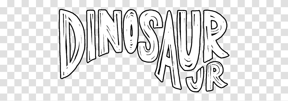 Dinosaur Jr Music Fanart Fanarttv Dinosaur Jr Logo, Text, Label, Alphabet, Handwriting Transparent Png