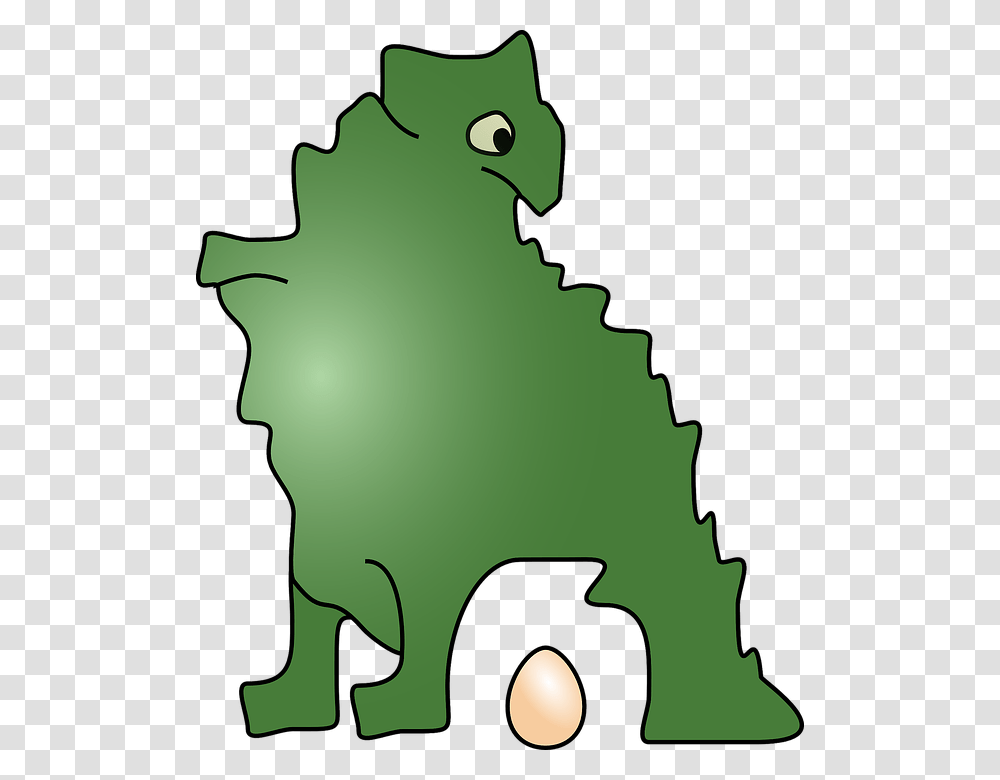 Dinosaur Mother With Eggs Dinosaur Clipart Gif, Leaf, Plant, Green Transparent Png