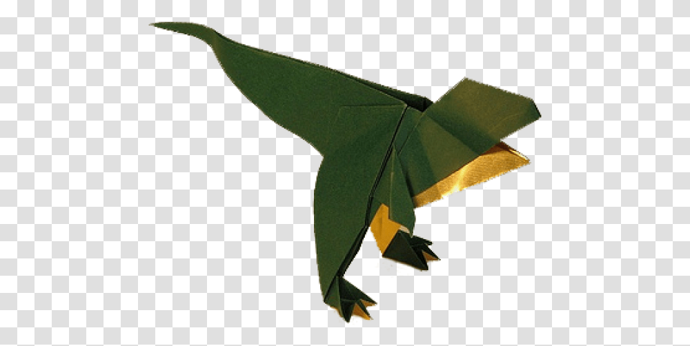 Dinosaur Origami Image Origami, Paper Transparent Png