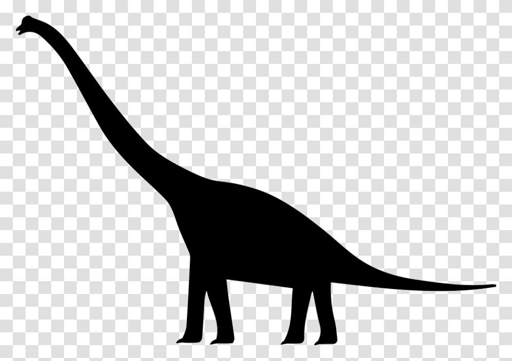 Dinosaur Shape Of Brachiosaurus Icon Free Download, Animal, Reptile, Bird, T-Rex Transparent Png