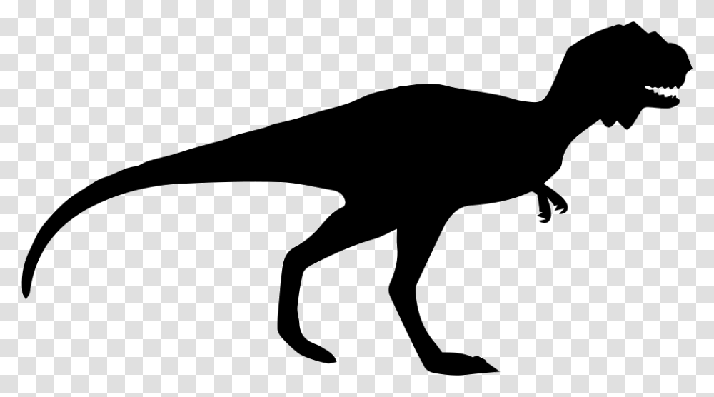 Dinosaur Silhouette Of Majungasaurus Icon Free Download, Stencil, Animal, Dog, Canine Transparent Png