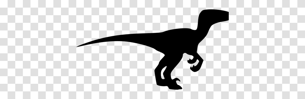 Dinosaur Silhouette Vector Clip Art, Gray, World Of Warcraft Transparent Png