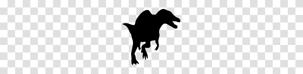 Dinosaur Vector Silhouette, Gray, World Of Warcraft Transparent Png