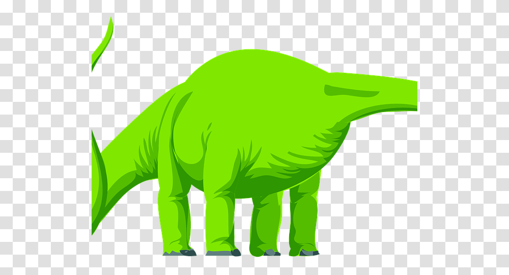 Dinosaurs Clipart, Green, Animal, Reptile, Elephant Transparent Png