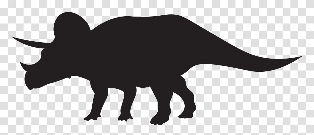 Dinosaurs Triceratops Silhouette Clip Art Gallery, Logo, Trademark Transparent Png