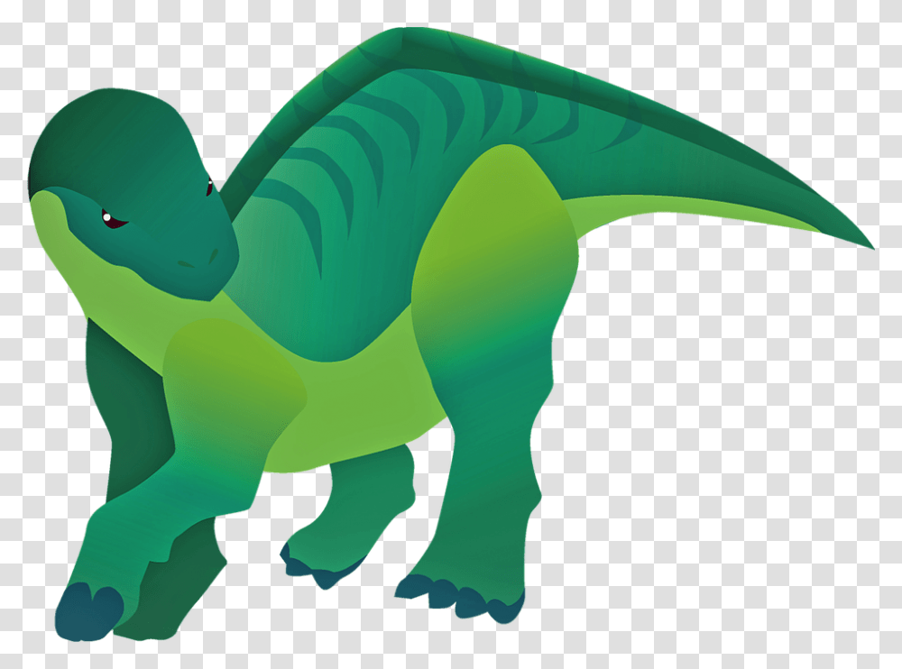 Dinosaurus Hijau, Animal, Reptile, Table Transparent Png