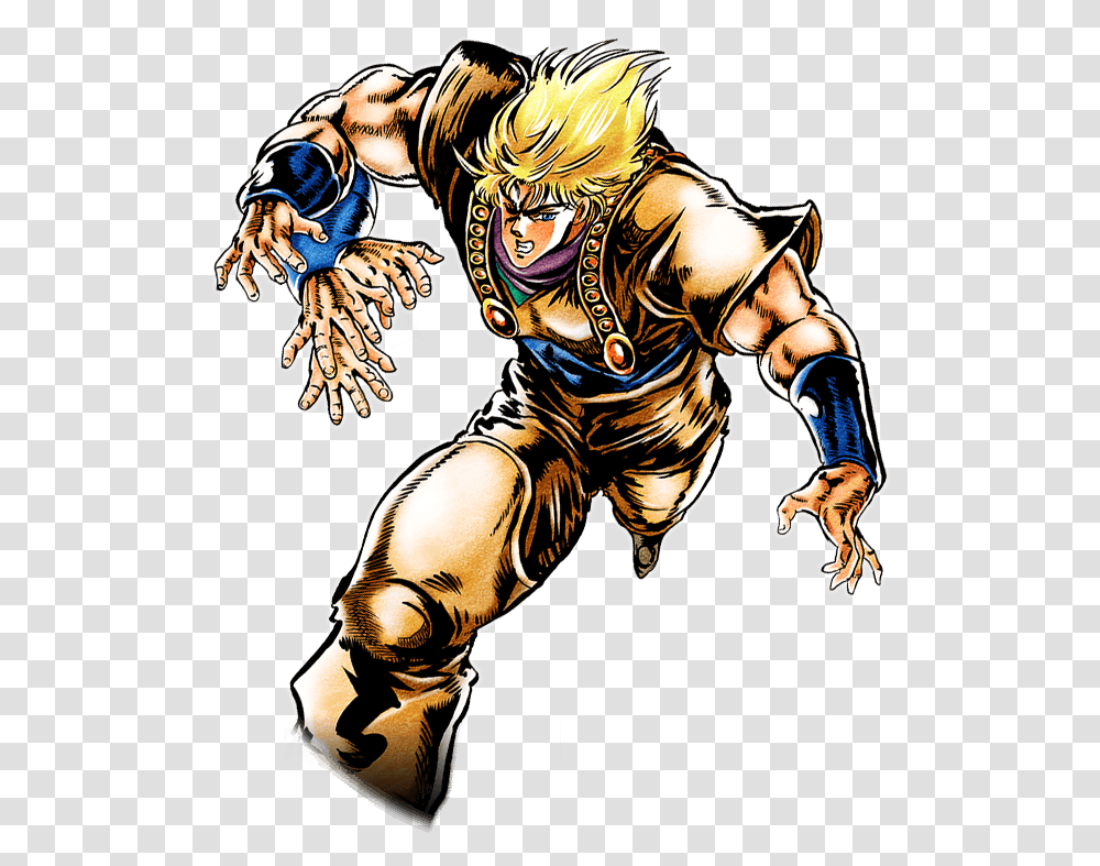 Dio Brando Cartoon, Comics, Book, Person, Human Transparent Png