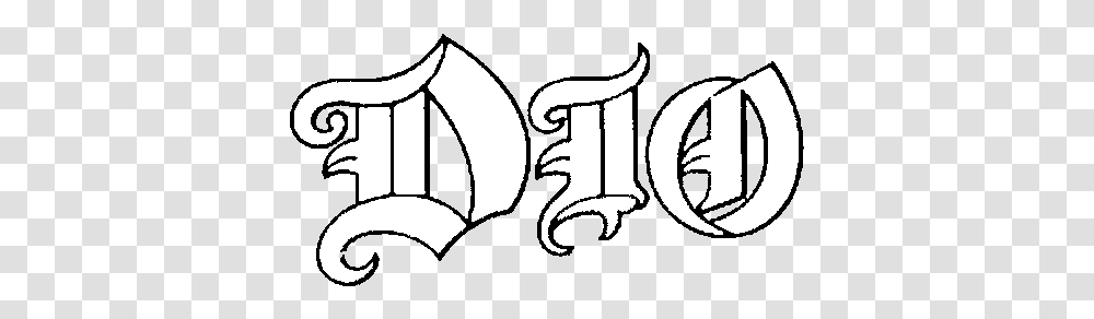 Dio Dot, Text, Stencil, Face, Symbol Transparent Png