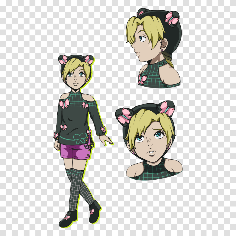 Dio Face Kid Jolyne Kujo, Person, Book, Comics, People Transparent Png