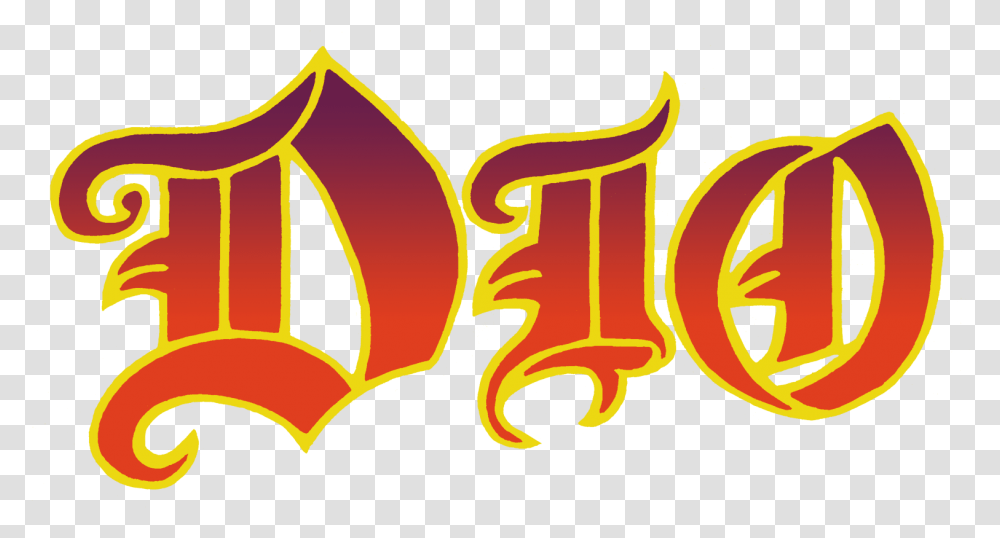 Dio Logo Ronnie James Dio, Text, Label, Alphabet, Number Transparent Png