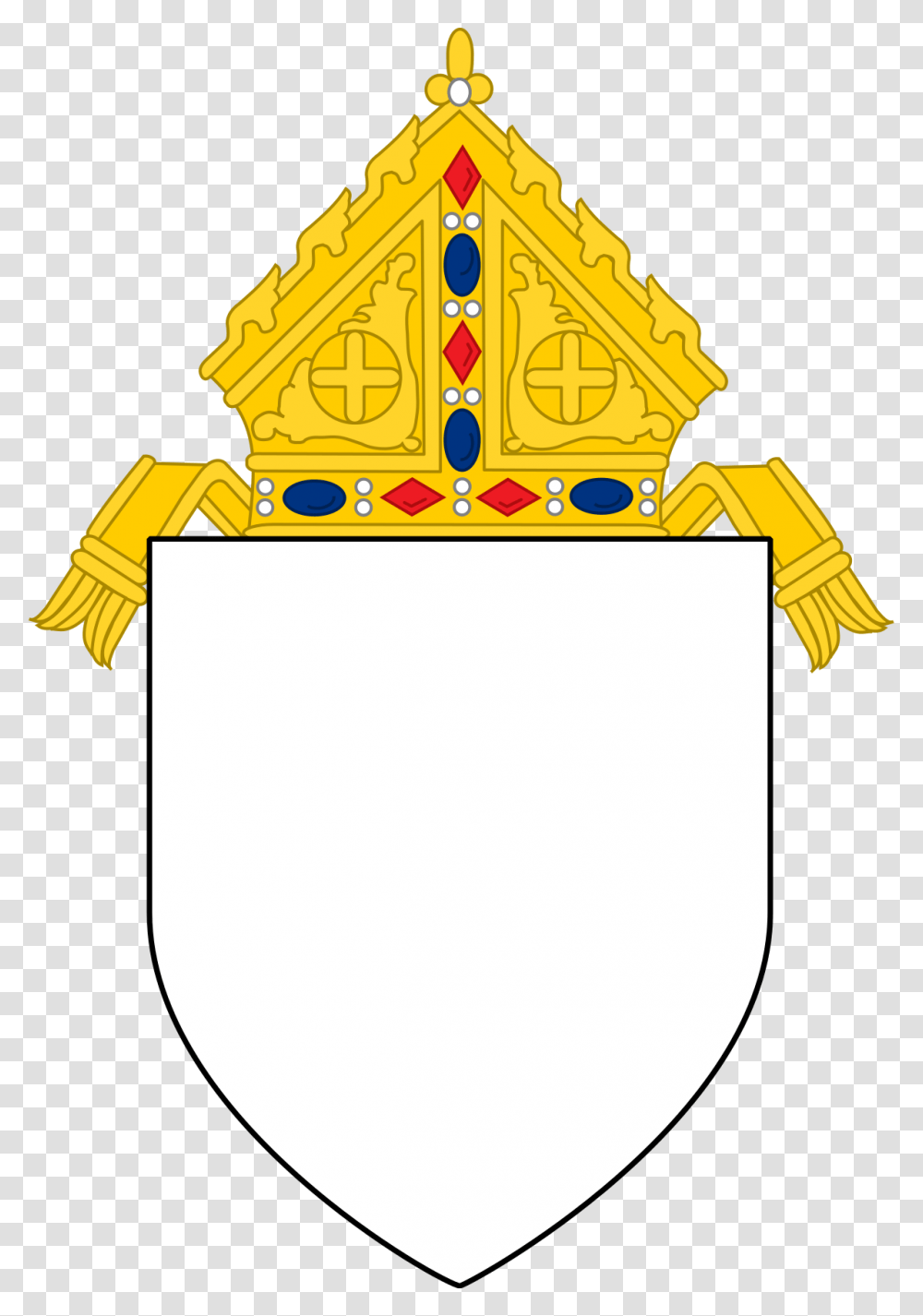Diocese Coat Of Arms Template, Armor, Lamp, Shield Transparent Png