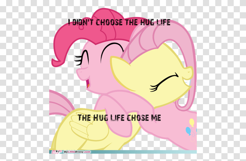 Dionquott Choose The Hug Life The Hug Life Chose Me Mylittle Rainbow Dash And Fluttershy, Pillow, Cushion, Doodle Transparent Png