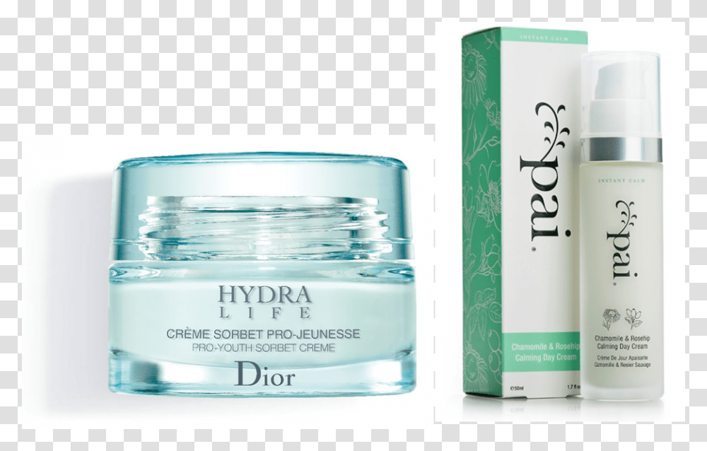 Dior Hydra Life Pro Youth Cream Pai Chamomile And Pai Chamomile And Rosehip Day Cream, Bottle, Cosmetics, Perfume, Deodorant Transparent Png