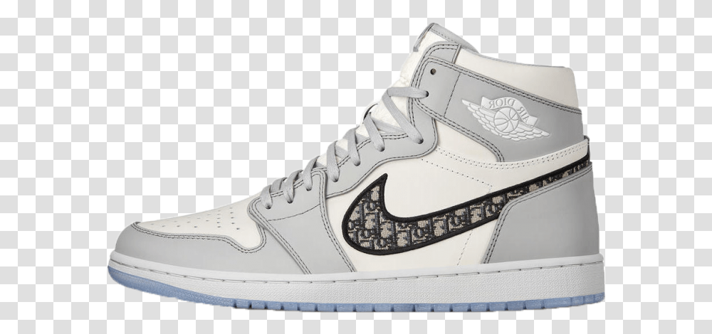 Dior X Nike Air Jordan, Shoe, Footwear, Apparel Transparent Png