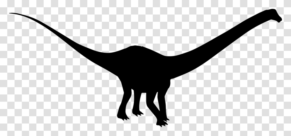 Diplodocus Dinosaur Shape Black Diplodocus, Reptile, Animal, T-Rex, Axe Transparent Png