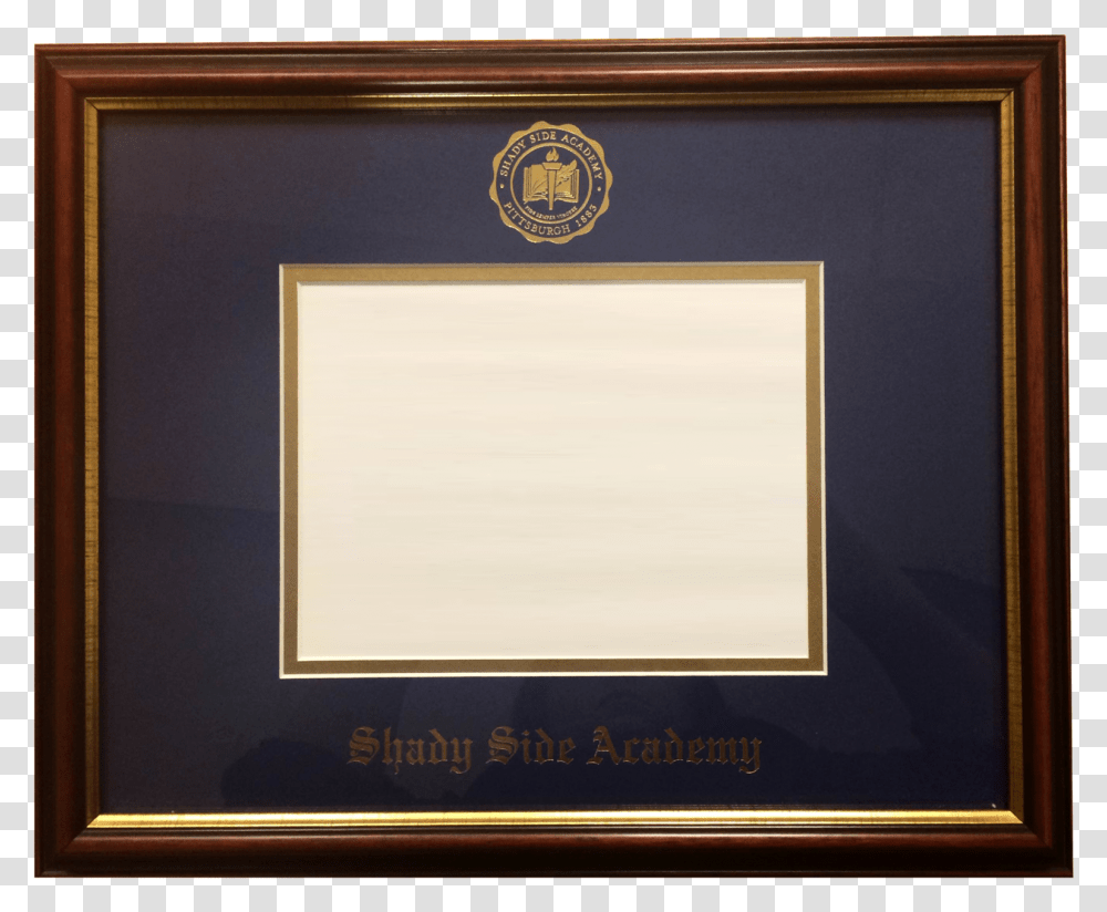 Diploma Frame Picture Frame, Monitor, Screen, Electronics Transparent Png