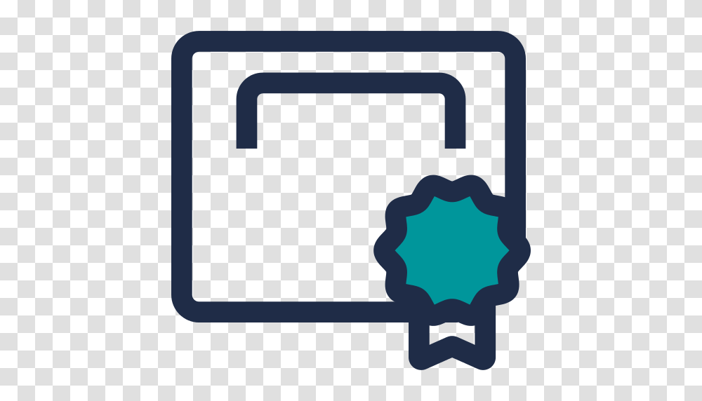 Diploma Icon, Electronics, Computer, Security Transparent Png