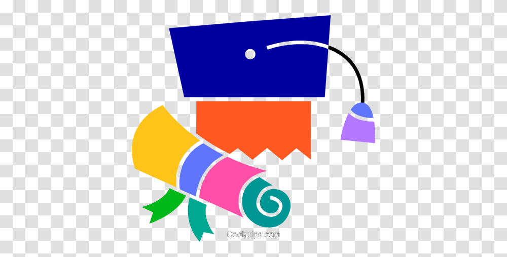 Diplomas And Caps Mortar Boards Royalty Free Vector Clip Art, Label, First Aid Transparent Png