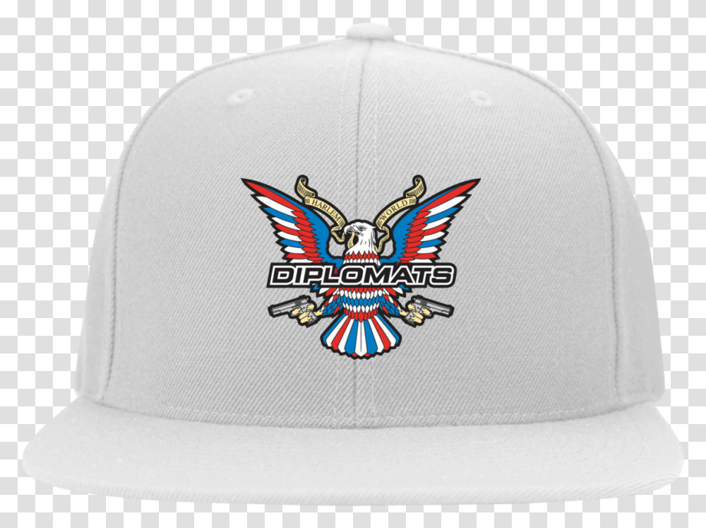 Diplomats Dipset 6297f Yupoong Flat Bill Twill Flexfit Baseball Cap, Apparel, Hat, Bird Transparent Png