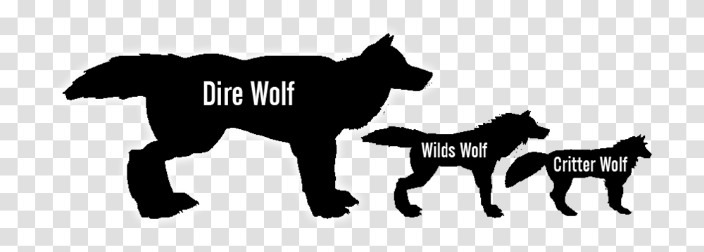 Dire Wolf Size Chart Direwolves Size Clipart Images Dog Catches Something, Animal, Mammal, Bull, Buffalo Transparent Png