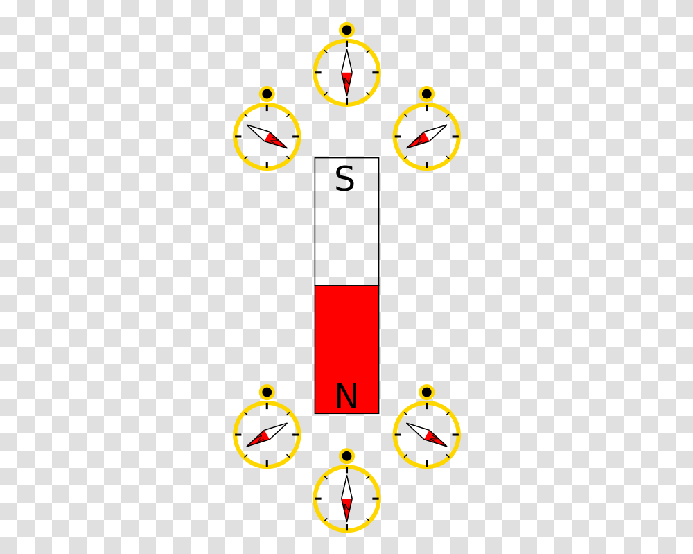 Direction Of Compass In Magnetic Field, Number, Alphabet Transparent Png