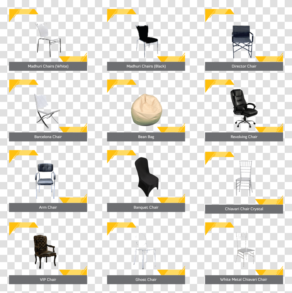 Director Chair, Lighting, Collage, Poster, Advertisement Transparent Png