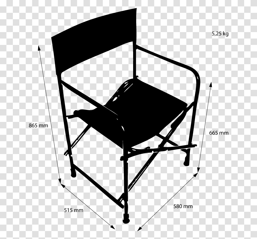Director's Chair Dimensions Director Chair Dimensions, Gray, World Of Warcraft Transparent Png