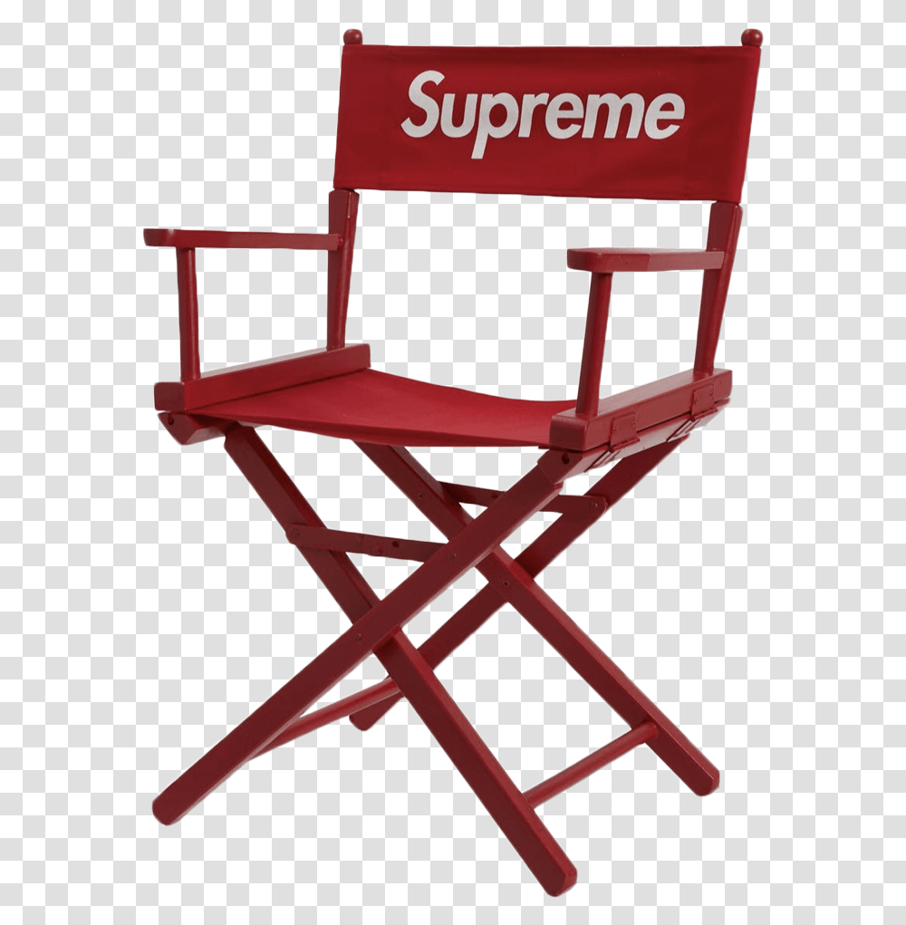 Director's Chair Supreme Directors Chair Red, Furniture, Armchair Transparent Png