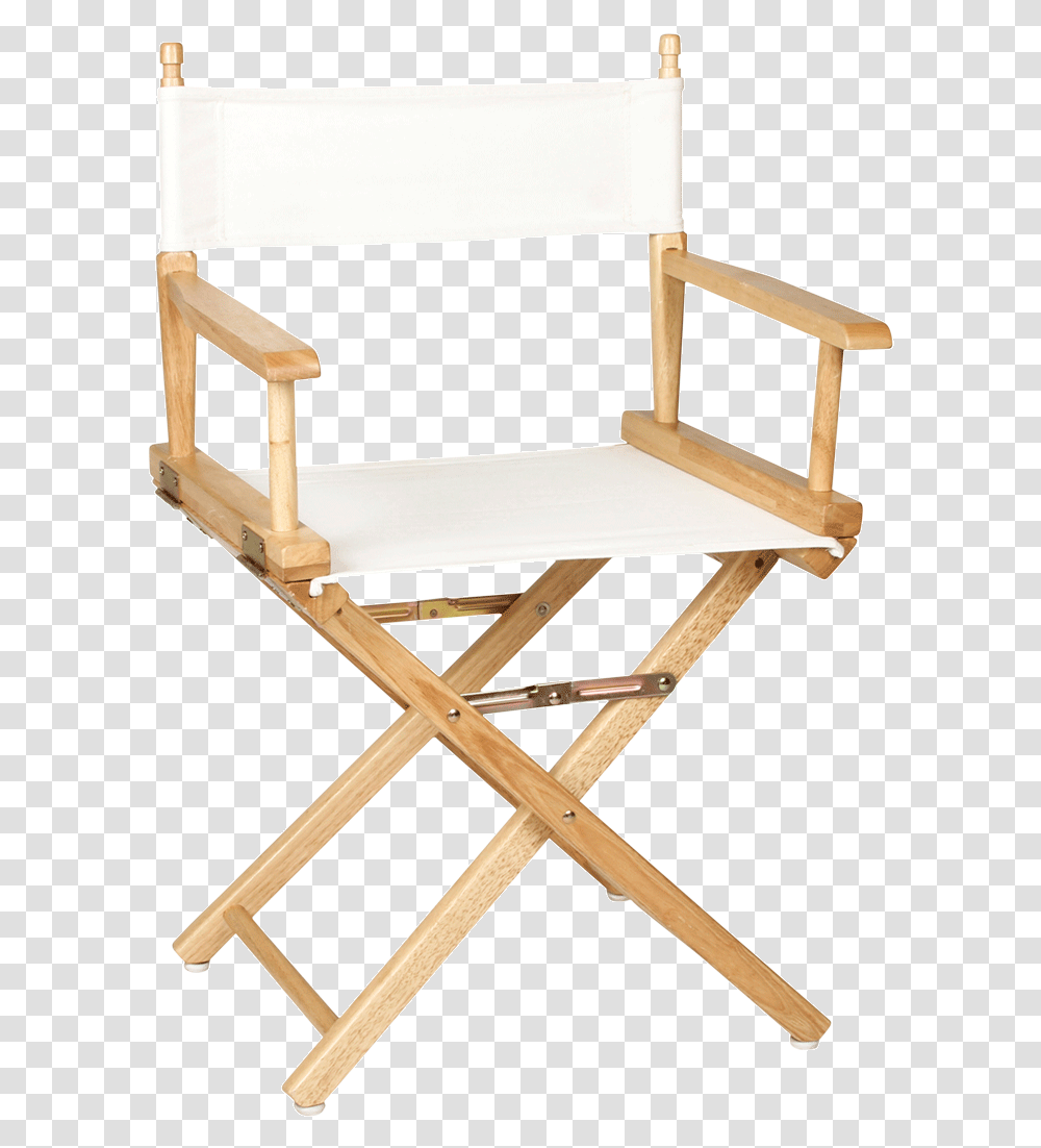 Director's Natural Chair Gh Cho O Din, Canvas, Furniture Transparent Png