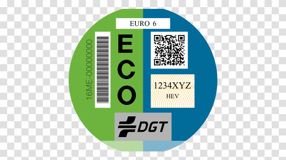 Directorate General Of Traffic, Label, QR Code Transparent Png