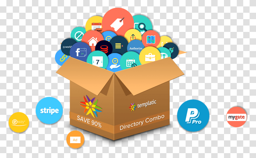 Directory Combo Offer Carton, Poster, Advertisement, Box Transparent Png