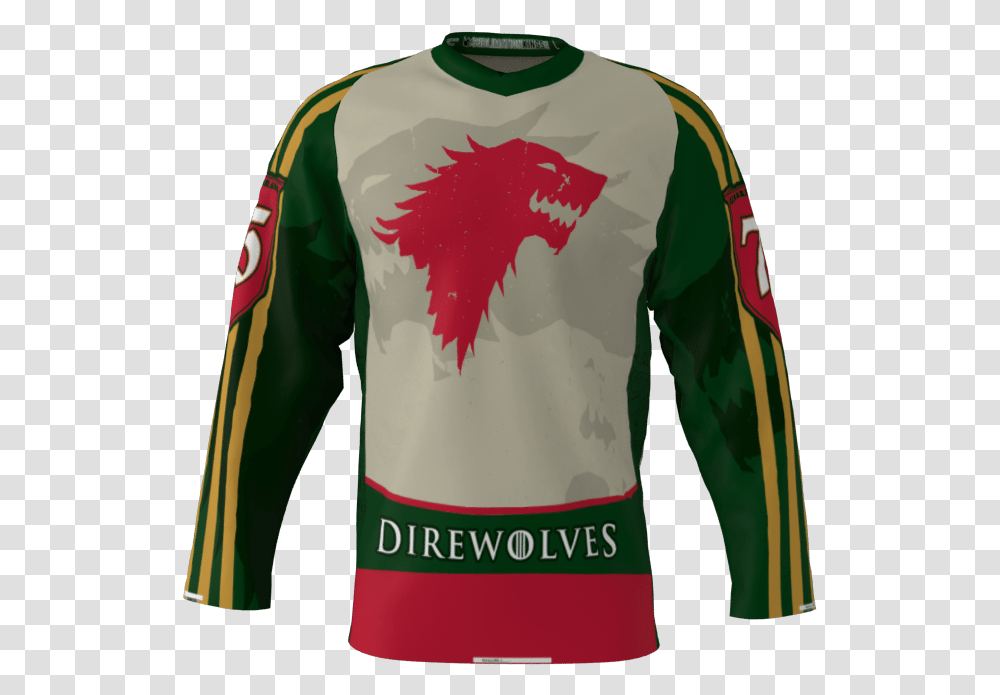 Direwolves Jersey Winter Is Coming, Clothing, Apparel, Sleeve, Long Sleeve Transparent Png