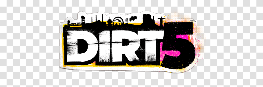 Dirt 5 - The Official Game Site Dirt 5 Game Logo, Text, Label, Alphabet, Symbol Transparent Png